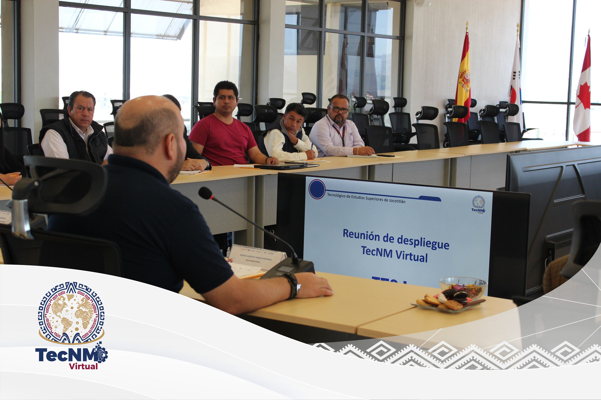 TESJO fue sede de la Reunión de Despliegue del TecNM Virtual