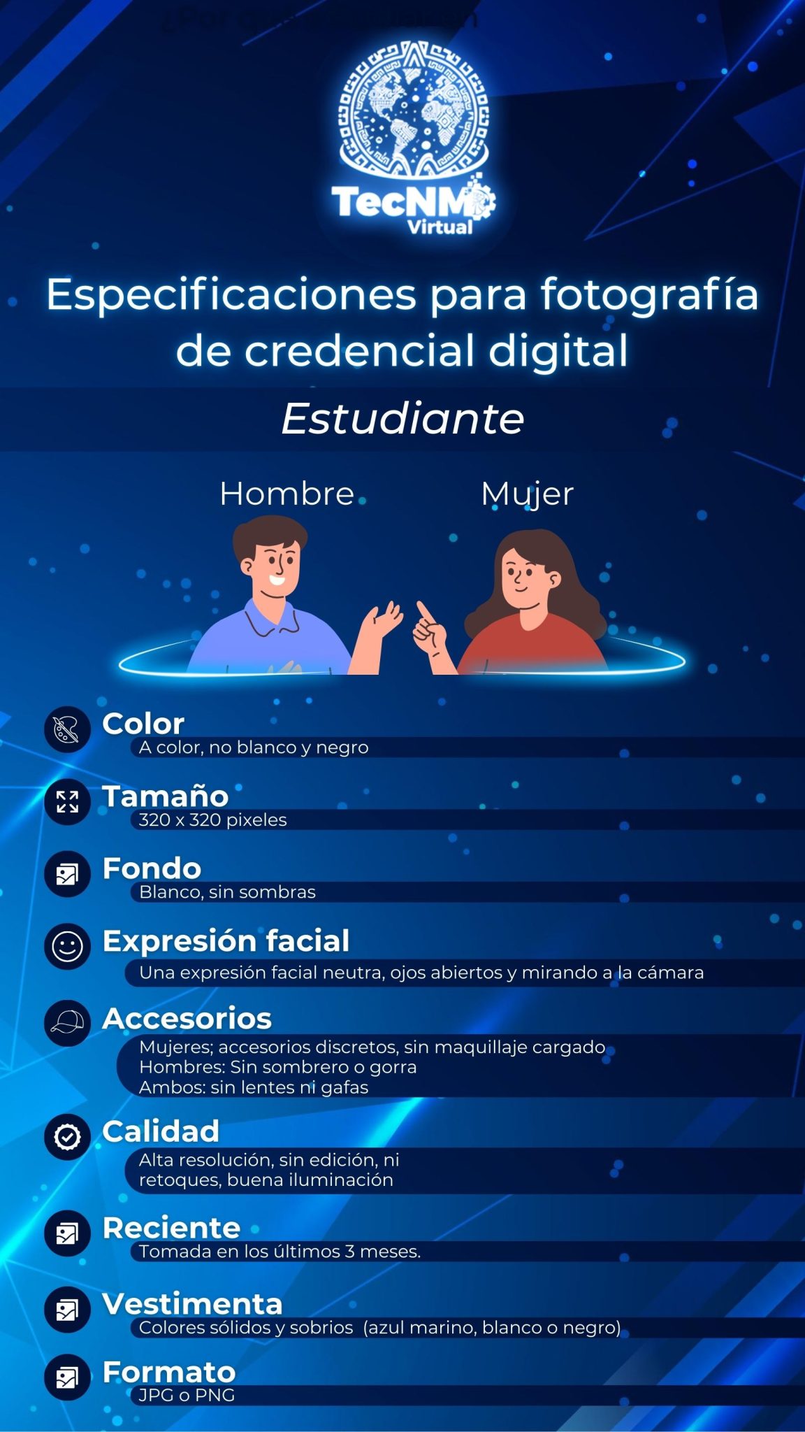 Credenciales digitales – TecNM Virtual