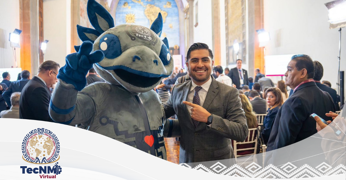 Asiste Eurípides Flores Pacheco, titular de la Unidad de Actualización Normativa, Legalidad y Regulación de la SEP, a la firma de convenio y el lanzamiento de TecNM Virtual