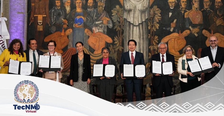 SEP, Secretaría Anticorrupción, TecNM y UnADM, signan convenios de colaboración.