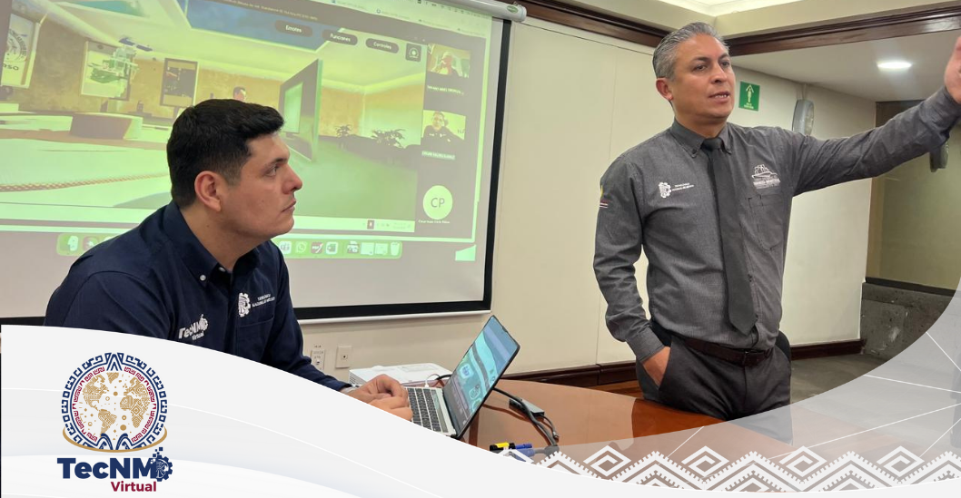 TecNM Virtual presenta avances de su campaña nacional ante autoridades del Tecnológico Nacional de México.        